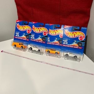 Hot Wheels Splatter Paint Complete Series